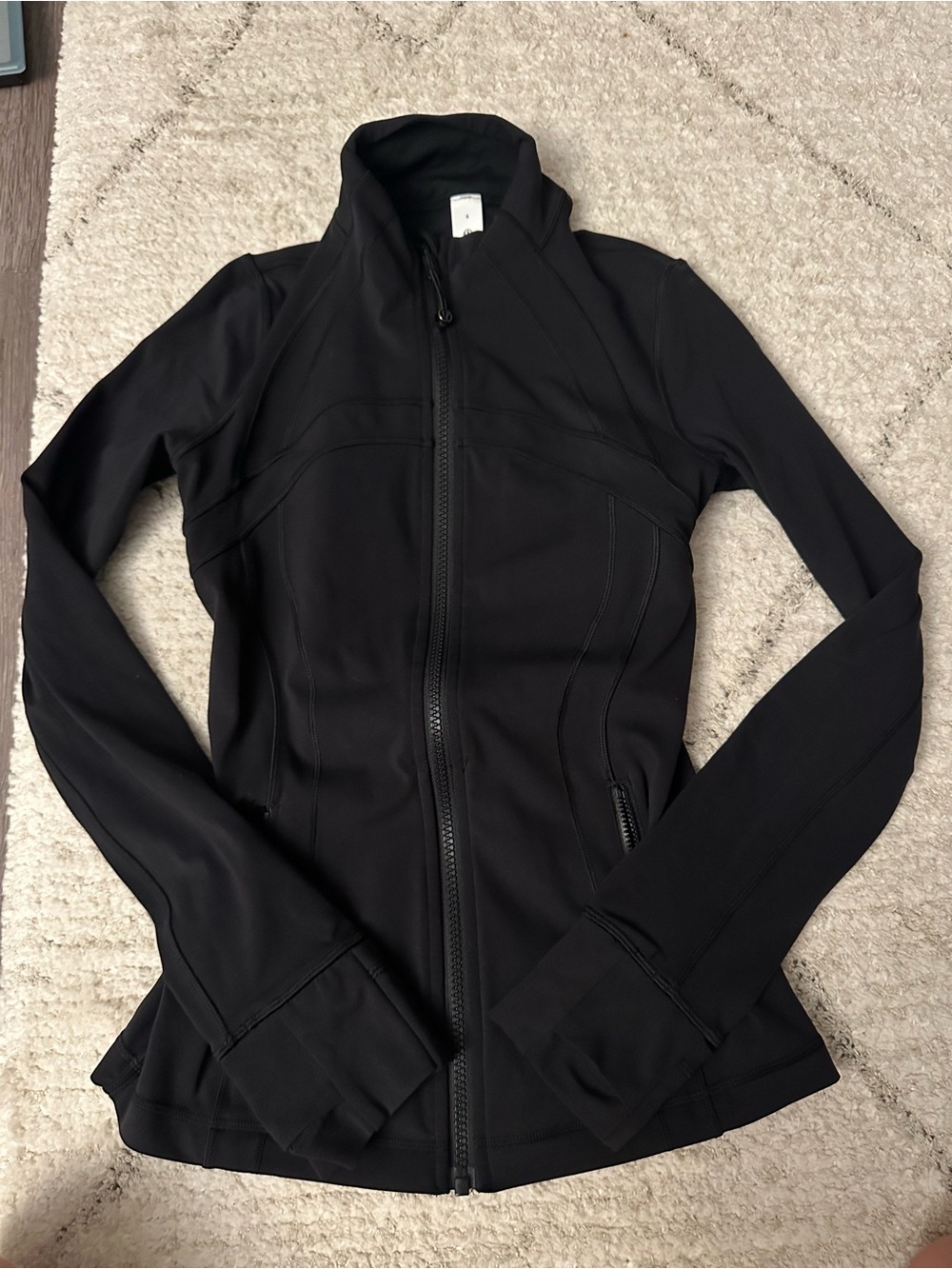 lululemon athletica Black Full-Zip Utility Jacket